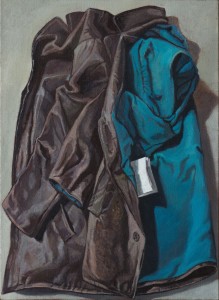Aldona Mickiewicz - Kaftan Pascala, 2009,olej na płótnie, 110x80 cm